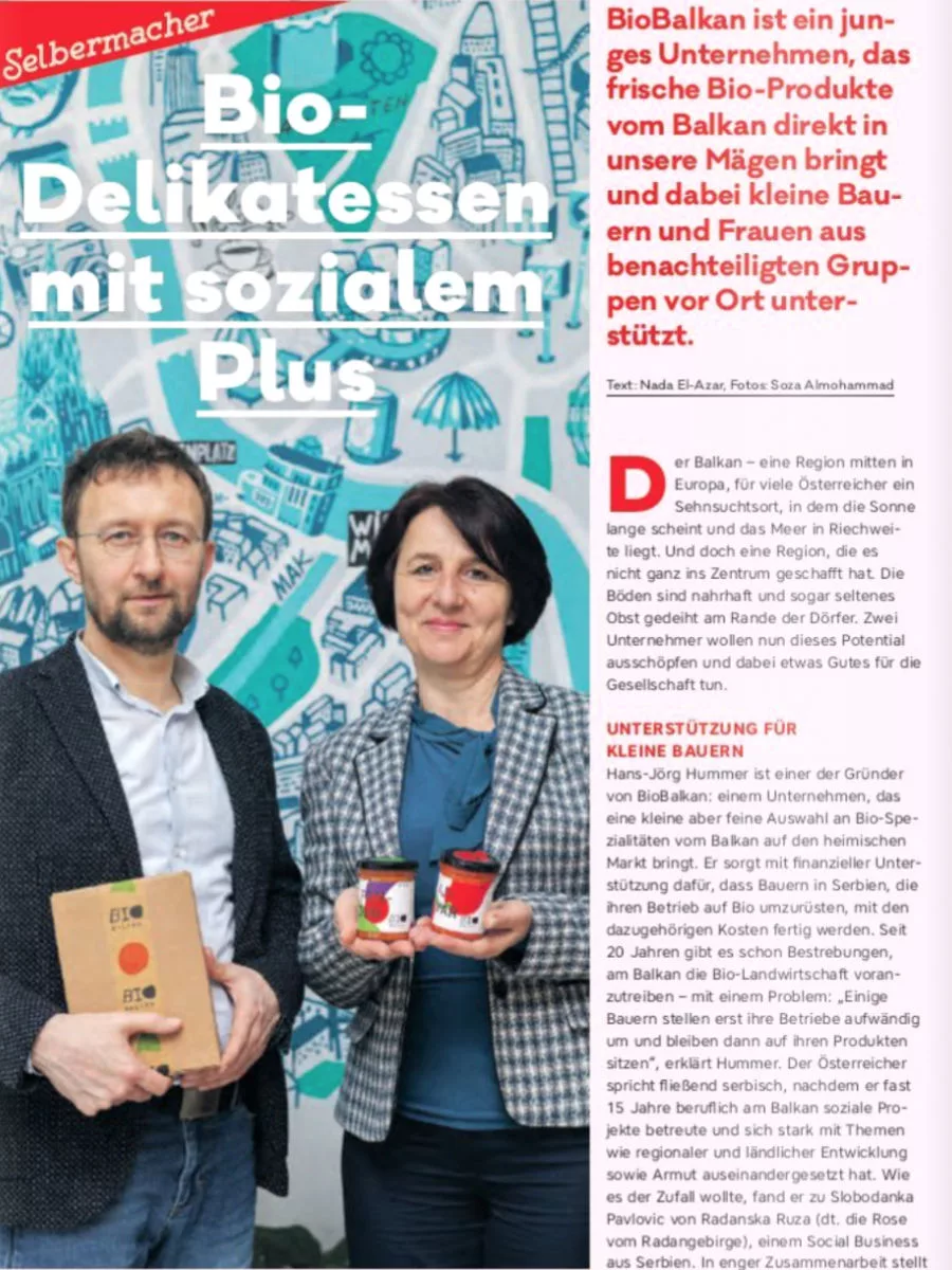 Biber über BioBalkan